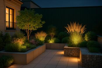 Баку: сад на крыше таунхауса