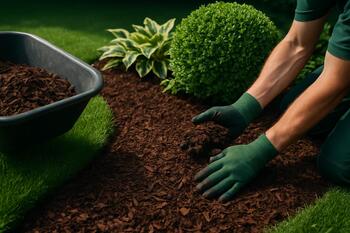 Обновление мульчи на Апшероне