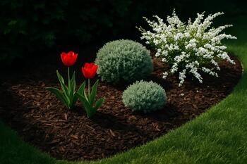 Весеннее обновление мульчи на Апшероне