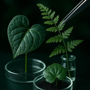 Лист в полутени: снижение испарения