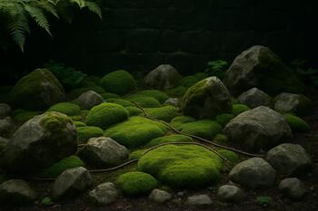 Шеки: теневой каменный сад