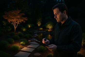 Вечерняя проверка подсветки и шагов