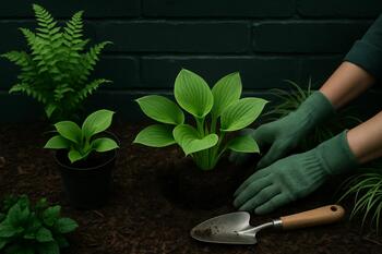 Северная стена: посадки в полутени